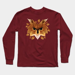 owl of leaves Long Sleeve T-Shirt